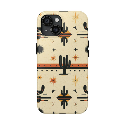 Vintage Southwestern Phone Cases, Durable Protective Mobile Covers, Antique Smartphone Accessories, Tough Phone Protectors for Men and Women