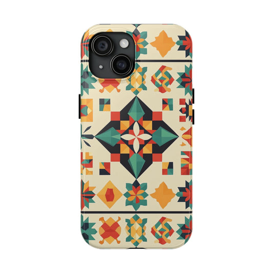 Flashy Southwestern Phone Cases, Durable Protective Mobile Covers, Antique Smartphone Accessories, Tough Phone Protectors for Men and Women